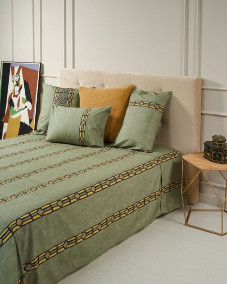 Drap de lit Kwilu Olive